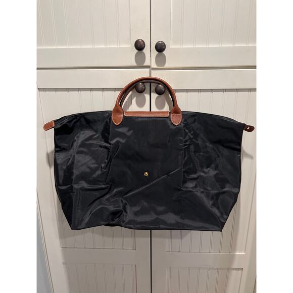 NWOT Longchamp Women's Le Pliage Original Handbag Black - Picture 5 of 14